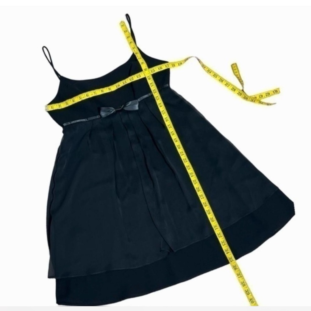 Vintage 90's black babydoll mini dress - Picture 4 of 6